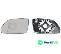 Mirror Glass, outside mirror for SKODA VAN WEZEL 7622836 fits Right
