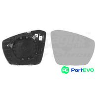VAN WEZEL RIGHT EXTERIOR MIRROR MIRROR GLASS 7624838 FOR SKODA