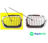 VAN WEZEL RIGHT RADIATOR GRILLE 0646516 FOR BMW