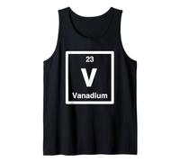 Vanadium | V - Periodic Table Elements, Large Science Gifts Tank Top
