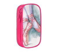 VANANI Ballet Dancer Large Capacity Pencil Case, Multifunctional Pencil Case, Zipper Portable Pencil Case, Student Office Supplies.