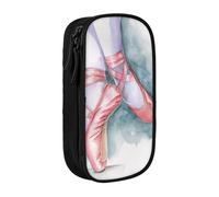VANANI Ballet Dancer Large Capacity Pencil Case, Multifunctional Pencil Case, Zipper Portable Pencil Case, Student Office Supplies.
