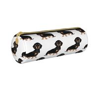 VANANI Dogs Portable Pencil Case, Multifunctional Pencil Case, Pencil Case for Teenagers, with Zipper Suitable for Schools and Offices