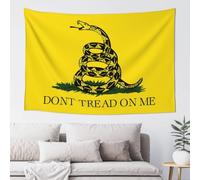 VANANI Dont Tread On Me Wall Hanging. Easy Installation. Living Room And Bedroom Decorations. Wall Art Tapestry. (102x152cm)