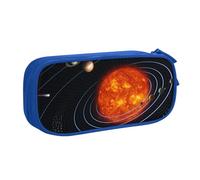 VANANI Outer Space Galaxy Solar System Large Capacity Pencil Case, Multifunctional Pencil Case, Zipper Portable Pencil Case, Student Office Supplies.