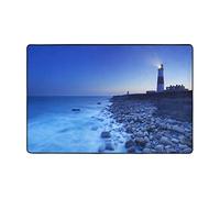VANANI The Seaside Lighthouse Soft Non-Slip Rugs,Suitable For Bedroom,Living Room,Balcony And Office.There Are Many Sizes.