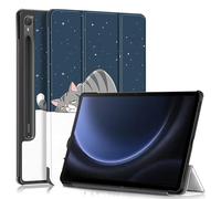 VANASS Case for Samsung Galaxy Tab 10.9 Inch S10 FE SM-X520/X526,Tab S9 FE SM-X510/X516, Slim Stand PU Leather Support Multi-Angle Protection, TPU Hard Back Shell Smart Cover Auto Wake/Sleep