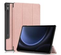 VANASS Case for Samsung Galaxy Tab 10.9 Inch S10 FE SM-X520/X526,Tab S9 FE SM-X510/X516, Slim Stand PU Leather Support Multi-Angle Protection, TPU Hard Back Shell Smart Cover Auto Wake/Sleep