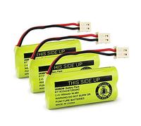 VANBOW BT162342 BT262342 BT183342 BT283342 2.4V 800mah Cordless Phone Batteries Compatible with VTech CS6114 CS6419 CS6719 AT&T EL5210 EL52300 EL52400 CL81101 CL80111 Handset Telephone (Pack 3)