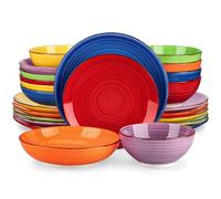 vancasso Bonita 24-pc Dinner Sets for 6 People, Plates and Bowls Set