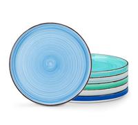 vancasso Bonita Dinner Plates Set of 6 Cool Color