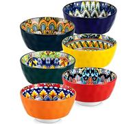 vancasso SIMI 360ml Small Bowls Set of 6, Porcelain Dipping Bowl