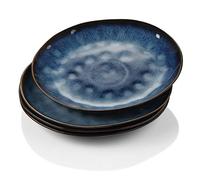 vancasso, Starry Series, Ceramic Dessert Plate 4 Pieces, 21 cm, Handmade Vaeseille - Impresionist Style