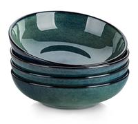 vancasso Stern 38 oz/1140 ml Ceramic Pasta Bowl Set of 4, Large Salad Bowl