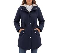 Vancavoo Women’s Winter Parka Coat with Hood Fleece Lined Long Jacket | Warm Water-Repellent Outer, Soft Fleece Body Lining, Adjustable Drawstring Waist, Ribbed Cuffs and Zip Pockets