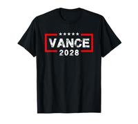 Vance 2028 President Election Campaign US Flag Vintage T-Shirt