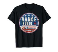 Vance Rubio 2028 Campaign Vintage Election Tee Retro T-Shirt