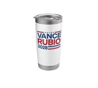 Vance Rubio 2028 for President Election Retro JD Marco Stainless Steel Insulated Tumbler