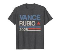 Vance Rubio 2028 J D Vance Marco Rubio President 2028 Funny T-Shirt