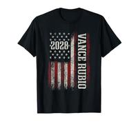 Vance Rubio 2028 J D Vance Marco Rubio President 2028 Funny T-Shirt