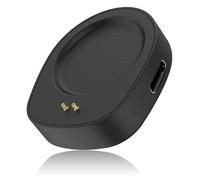 Vancle Adapter Charger for Amazfit Balance/Balance 2 / Helio Strap/T-Rex 3/3 Pro/T-Rex Ultra 2 / Active Max/Active 3 Premium, Wireless Charging Dock Station, Portable USB C Charging Base (Black)