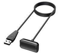 Vancle Charging Cable Compatible with Fitbit Charge 6 / Fitbit Charge 5 Charger, Activity Tracker 100 cm Cable USB Portable Charging Station for Fitbit by Google Charge 6 / Charge 5 / Luxe, Black