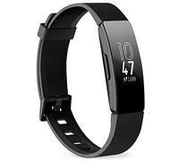 Vancle Compatible with Fitbit Inspire HR Strap/Fitbit Inspire Strap, Adjustable Replacement Sport Wristband for Fitbit Inspire/Inspire HR (Black, Large)