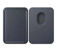 Vancle MagSafe Wallet - Magnetic Wallet Cell Phone Card Holder for iPhone 16 Series, RFID Leather Wallet Stick on Series of iPhone 15 14 13 12 Plus/Pro/Pro max & Devices, Midnight blue, High-end