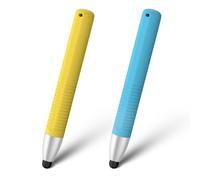 Vancle Pack of 2 tablet pens for children, child-friendly stylus pens for touch screens, for all iOS and Android mobile phones, tablets, children's smartwatch, Kindle, iPad, iPhone