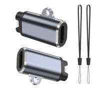 Vancle USB C to Garmin Adapter 2-Pack, 180 Degree Adapter for Garmin Venu/Venu 2/Venu Sq2/3/3S/Vivoactive 3/4/4S/Fenix 7/Fenix 6/Fenix 5/Forerunner 945 45 45S 245 Music (2x180 Degree)