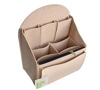 VANCORE Felt Backpack Organizer Insert for Rucksack Handbag Shoulder Bag (Beige,Small)