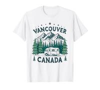 Vancouver Adventure Forest Camper Van Canada T-Shirt