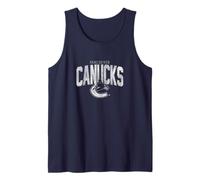 Vancouver Canucks Vintage Logo NHL Hockey Tank Top