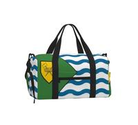 Vancouver Flag Sports Duffel Bag-Weekender with Shoe Compartment