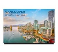 Vancouver Fridge Magnet Locker Magnet Canada Travel Souvenir British Columbia
