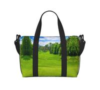 Vancouver Golf Course Large Weekender Bag for Travel, Water-Resistant Duffle Bag, Print Adjustable Shoulder Strap,3-5 Day Overnight Bag for Men Women