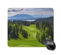 Vancouver Golf Course Mouse Pad - Non-Slip Rubber Base Ultra-Thin Desk Mat Waterproof & Portable Mousepad for Gaming, Office, Design 25 * 30cm