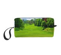 Vancouver Golf Course Print Lightweight Travel Bag, Foam Padded Cosmetic Case, Simple Organizer Pouch for Efficient Packing