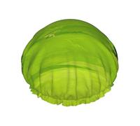 Vancouver Golf Course Print Shower Cap for Women & Men - Reusable, Double Layer, Breathable, Hair Bath Cap One Size