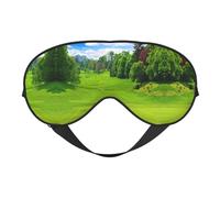 Vancouver Golf Course Print Sleep Mask Eye Masks Blindfold Eye Cover Eyeshade for Night Sleeping Travel Airplane Ues