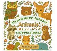 Vancouver Island Animals: Coloring Book
