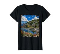 Vancouver Island, artistically reimagined by #LeoPepeDesign Value Graphic T-Shirt, Women, Black, S