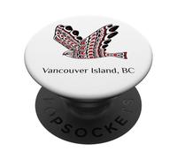 Vancouver Island British Columbia Red Tail Hawk Native PopSockets Adhesive PopGrip