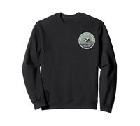 Vancouver Island Canada BC Humpback Whale Vintage Badge Sweatshirt
