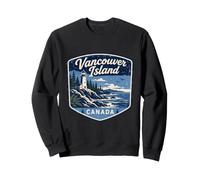 Vancouver Island Canada Scenic Lighthouse Coast Sweatshirt