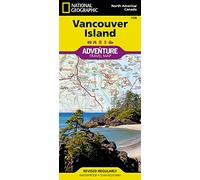 Vancouver Island Map - Waterproof Adventure Travel Map by National Geographic | Detailed Topographic Road & Hiking Map 1:275,000 | Tear-Resistant ... BC: 3128 (National Geographic Adventure Map)