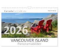 Vancouver Island panoramic images UK-Version (Wall Calendar 2026 DIN A4 Landscape), CALVENDO 12 Month Wall Calendar