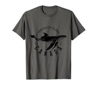 Vancouver island Souvenir British Columbia Canada Whale T-Shirt
