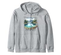 Vancouver Island Travel Trip Vancouver Island Exploring Zip Hoodie