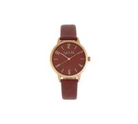 Vancouver Leather-Band Watch Sophie and Freda Brown One Size